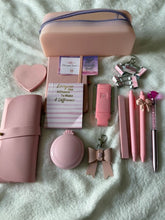 Pretty in Pink Stationery & organization gift set