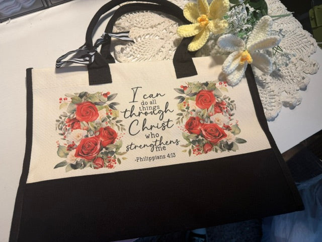 Faith Canvas Tote Bag