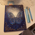 Hello Beautiful Butterfly Journal