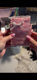 Handmade Mini Pink Journal