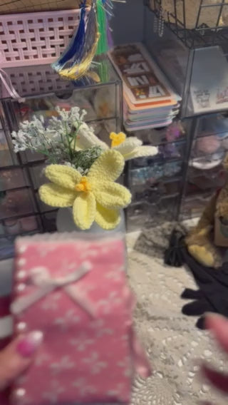 Handmade Mini Pink Journal