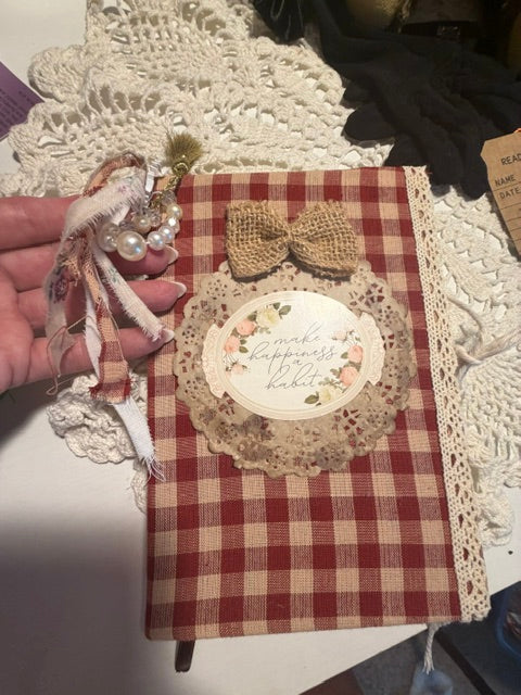 Make Happiness a Habit Vintage Journal